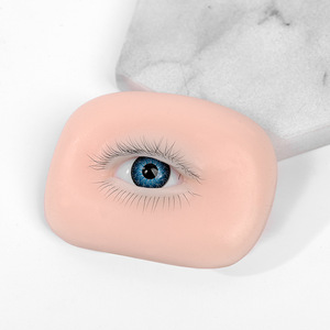 Nouvelle Tête <span class=keywords><strong>de</strong></span> Mannequin Réaliste en Silicone à <span class=keywords><strong>Yeux</strong></span> Ouverts pour l'Entraînement et <span class=keywords><strong>la</strong></span> Pratique des Extensions <span class=keywords><strong>de</strong></span> Cils – Modèle pour Débutants - Product Image 4