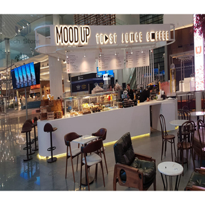 Excepcional Barra de Bar de Piedra Artificial Ecológica con Diseño de Forma Original para Uso Comercial en Hoteles y Escuelas, Tamaño Personalizable - Product Image 5