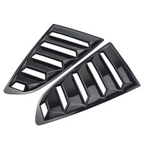 ช่องดักอากาศด้านข้าง Mustang คาร์บอนแบล็ค พลาสติก ครอบช่องระบายอากาศ สำหรับ Mustang - Product Image 2