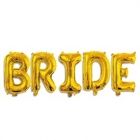 Ballons de mariage flottants de 16/32/40 pouces en or, argent, or rose et blanc avec trous perforés