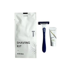 Lavande <b>Shaving</b> <b>Kit</b> With Razor And Cream <b>For</b> <b>Men</b> Grooming Travel Use - Product Image 1