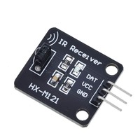 HX-M121 HX-53 Blok Bangunan Elektronik Digital 38KHz Modul Sensor Penerima Pemancar Inframerah Penerima Pemancar Robot