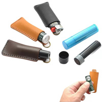 Étui de protection portable pour briquet porte-clés, idéal pour les voyages en extérieur et comme étui pour rouge à lèvres