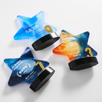 Trofeos de Cristal con Diseño de Números 2026, Recuerdo para Banquetes y Fiestas, Trofeos de Colores, Logotipo Personalizado, Trofeos en Blanco