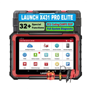 Nuevo Analizador de Motor X431 PRO ELITE, Herramienta de Diagnóstico Automotriz, CAN FD DOIP, Todos los Sistemas, 31+ Funciones de Reinicio, Prueba Activa, Escáner OBD2 - Product Image 1