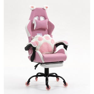Vente en gros de <span class=keywords><strong>bureau</strong></span> Anime avec <span class=keywords><strong>repose</strong></span>-pieds chaise de joueur de <span class=keywords><strong>bureau</strong></span> d'ordinateur Silla Oficina chaise de jeu de joueur de jeu rose avec <span class=keywords><strong>repose</strong></span>-pieds - Product Image 3