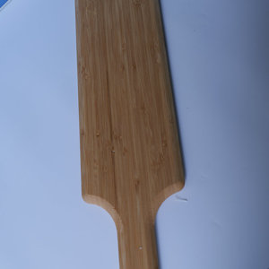 Tabla de servir de bambú, tabla para pizza y bistec, tabla para hot pot, bandeja para servir rollos de carne de res y cordero, tabla para cortar frutas estilo nórdico - Product Image 3