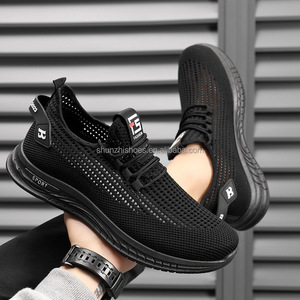 Henan diseño de malla transpirable personalizado peso ligero PVC bajo MOQ Stock nuevo precio bajo Campus Sports Soul zapatos de correr para hombres - Product Image 5