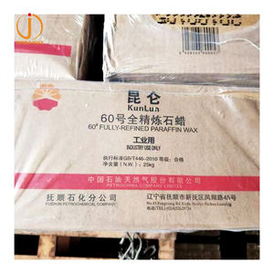 Cire de paraffine 56-58/58-60/60-62/64, cire de paraffine entièrement raffinée de marque Kunlun 58-60 degrés. C, de haute qualité, solide entièrement raffiné - Product Image 1