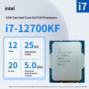 For 12th Gen I7 12700KF 12-Core 5.0GHz Desktop <b>CPU</b> with 25MB and B760/Z790 <b>Motherboard</b> Bulk Pack - Product Image 3