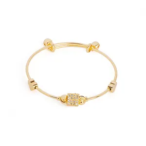 JXX JSZ-S121A-122A High Quality Gold Plated Ladies Popular Design Bangle Brass Gold Plated Bangle wholesale product