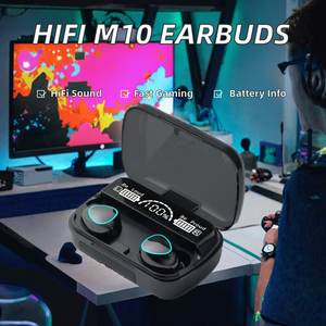Audífonos Inalámbricos M10 Originales de Fábrica, HiFi, con Pantalla Digital, Resistentes al Agua IPX-4, Sin Cancelación de Ruido - Product Image 2