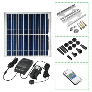 Dropshipping 10V/15 W Solar <b>Pump</b> with <b>Battery</b> Solar Water <b>Pump</b> Water Fountains Landscape Pool Outdoor DC Brushless Decoration - Product Image 2