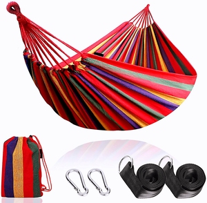 <span class=keywords><strong>Hamac</strong></span> <span class=keywords><strong>Parachute</strong></span> d'extérieur Portable 2 personnes, balançoires Camping <span class=keywords><strong>hamac</strong></span> en <span class=keywords><strong>toile</strong></span> de coton - Product Image 5
