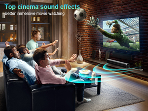 Barre de son intelligente portable la plus vendue-Haut-parleur de télévision Bluetooth pour un son de cinéma maison immersif - Product Image 4