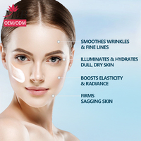 2024 Marque privée Régénérer Soins de la peau Collagène Crème Anti-Rides Blanchissant Hydratant Collagène Crème Pour Le Visage