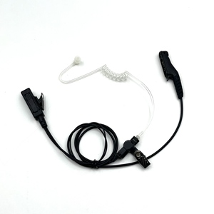 Casque pour talkie-walkie Apx N70, radio bidirectionnelle, tube acoustique interchangeable, écouteur avec <span class=keywords><strong>câble</strong></span> 2.0/2.5 mm, sécurité, gardes du <span class=keywords><strong>corps</strong></span>, Motorola R7 - Product Image 2