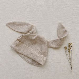 Mono de Algodón de Manga Larga Estilo Coreano para Bebés Niñas, Ropa Cómoda de Primavera y Otoño con Gorro de Conejito para Infantes - Product Image 4