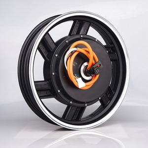 มอเตอร์ฮับ 17 นิ้ว-3.5 แบบไม่มีขอบล้อ ขายส่ง ราคาโรงงาน 2000W BLDC สำหรับมอเตอร์ไซค์ มอเตอร์ฮับ 17 นิ้ว-3.5 แบบไม่มีขอบล้อ 17 นิ้ว - Product Image 2