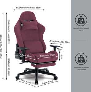 <span class=keywords><strong>Silla</strong></span> Gamer Furgle al por Mayor, Nuevo Diseño <span class=keywords><strong>Dowinx</strong></span>, <span class=keywords><strong>Silla</strong></span> Gamer de Fibra con Reposabrazos Acolchados Suaves, <span class=keywords><strong>Silla</strong></span> de Juego Cómoda - Product Image 4