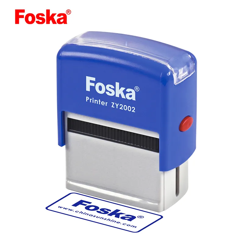 Foska Hot Koop Verschillende Sized Zelfinktende Rubber Stamp