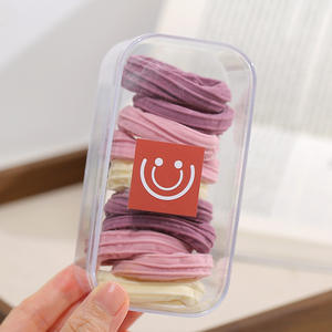 Élastiques à cheveux hautement élastiques et non-abrasifs <span class=keywords><strong>pour</strong></span> chignons, accessoires capillaires haut de gamme <span class=keywords><strong>pour</strong></span> filles, cadeau - Product Image 6