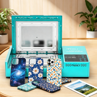 Máquina de Impresión de Carcasas de Teléfono por Sublimación al Vacío 3D, Compatible con Todos los Modelos de Smartphones, Ideal para Iniciar un Negocio