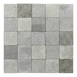 Dalles carrées en pierre naturelle Andesite grise 10x10 - Product Image 2