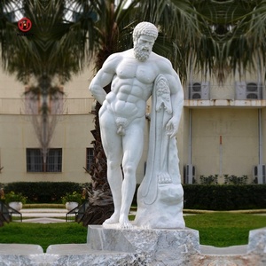 Personalizada Mitología <span class=keywords><strong>Griega</strong></span> Personaje <span class=keywords><strong>Escultura</strong></span> Hércules Mármol <span class=keywords><strong>Escultura</strong></span> Para La Venta - Product Image 3