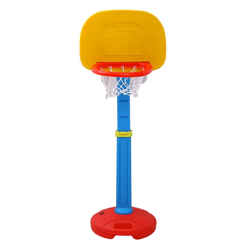 Argola de basquete infantil, argola de plástico removível ajustável para crianças, bebês, dentro de casa, capa portátil para basquete