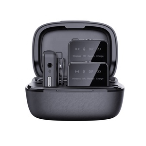 Microphone sans <span class=keywords><strong>fil</strong></span> 2TX + 1RX émetteur sans <span class=keywords><strong>fil</strong></span> sans <span class=keywords><strong>fil</strong></span> go 2 <span class=keywords><strong>avec</strong></span> transmission de 50m et grand boîtier de charge - Product Image 2