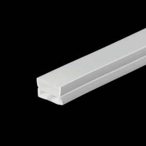 Boîtier <span class=keywords><strong>profilé</strong></span> en <span class=keywords><strong>plastique</strong></span> personnalisé avec couvercle flexible en silicone pour bande lumineuse LED sans usure pour néon LED en silicone - Product Image 1