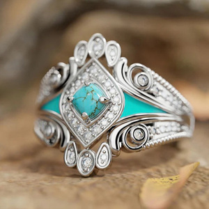 Anello Bohemien Vintage da Donna, Gioiello Artistico di Tendenza per le Dita - Product Image 4