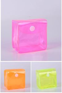 Customized PVC Transparent <b>Small</b> Three Dimensional <b>Blind</b> Box Storage Snap Bag - Product Image 2