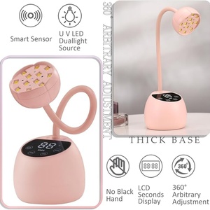 Lámpara UV LED para Uñas 36W Mini Inalámbrica, Lámpara de Gel para Uñas con Curado Rápido, Sensor Automático, Cuello de Cisne, Secador de Uñas Portátil USB con Luz UV - Product Image 5