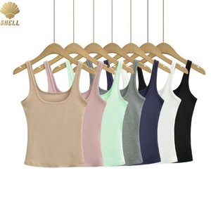 CNSHELL-Camiseta sin mangas de LICRA de alta calidad para <span class=keywords><strong>mujer</strong></span> - Product Image 1