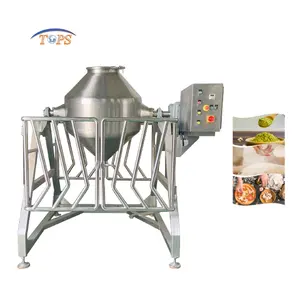 Automation 300L W Type Double Cone Mixer Lemon Cherry Banana Dry Powder Mixing Machine