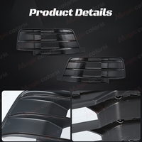 Couvercle décoratif pour phare antibrouillard de pare-chocs avant pour Audi Q7 S-Line 2016-2019 4M0 807 681D/682D 4M0 807 151B/152B