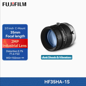 Objectif d'appareil photo industriel OEM Fujinon HF9HA-1S 2/3'' <span class=keywords><strong>9mm</strong></span> F1.4 à focale fixe, iris manuel, monture C, asphérique - Product Image 3