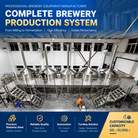 Équipement de brasserie commerciale METO 2500L 3500L, machine à brasser la bière en acier inoxydable, ligne de production de bière artisanale