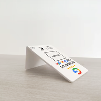 Google examen nfc stand acrylique menu nfc présentoir