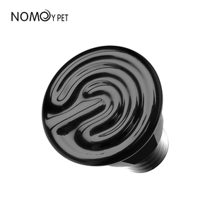 NOMOY-mini lámpara <span class=keywords><strong>de</strong></span> calor <span class=keywords><strong>de</strong></span> cerámica para reptiles, calentador <span class=keywords><strong>de</strong></span> bombilla <span class=keywords><strong>de</strong></span> bastidor para tortugas, lagartos <span class=keywords><strong>y</strong></span> pájaros, color negro, gran oferta - Product Image 2