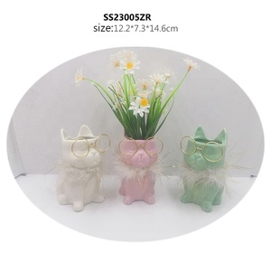 <span class=keywords><strong>Vase</strong></span> à fleurs en céramique en forme d'oeuf à motif papillon à <span class=keywords><strong>accrocher</strong></span> <span class=keywords><strong>au</strong></span> <span class=keywords><strong>mur</strong></span> pour la décoration intérieure - Product Image 5