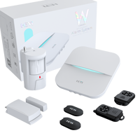 Vente flash HEYI WiFi 2G/4G Panneau d'alarme sans fil avec contrôle par application, CID SIA, numérotation automatique, système de sécurité intelligent pour la maison, antivol, anti-effraction