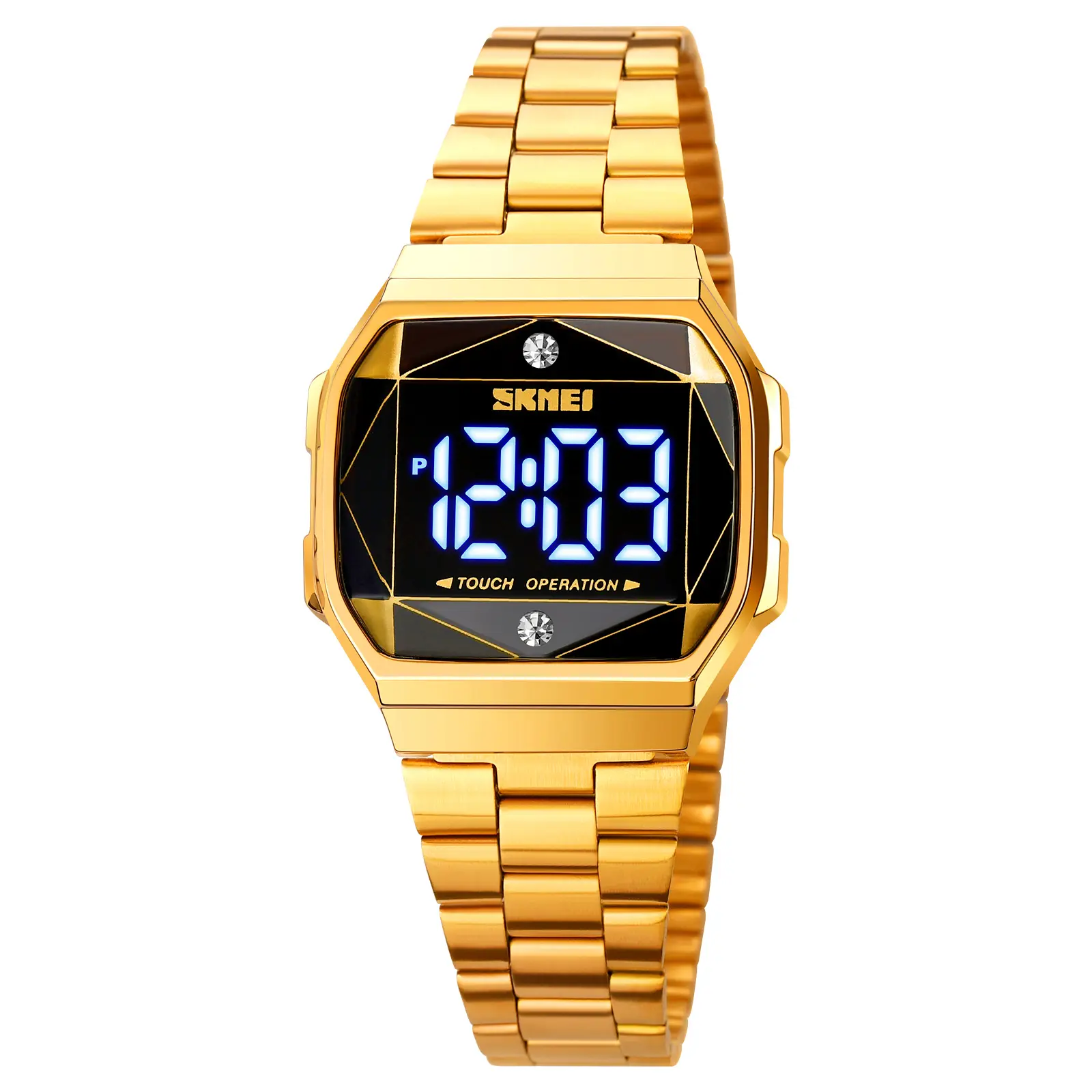 New Arrive For Small Wrist Fashion Ladies Women LED Touch Screen Waterproof Digital Watches