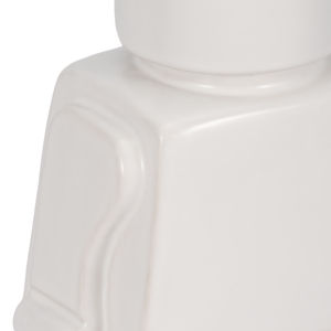Statuetta Personaggio Block Man, Scultura Moderna in Gres per Arredamento Casa, Bagno, Ufficio, Soggiorno, Esposizione su Scaffale - Product Image 5