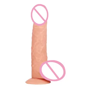 free sample long thin super soft real skin feeling fack giant dildo, big huge realistic sex toy dildo