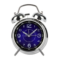 Cloche en métal réveil chambre chevet nouvelle horloge de bureau
