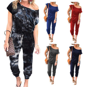 <strong>Jumpsuits</strong> for Women 2025 Summer Dressy Off Shoulder Romper Spring Vacation Travel <strong>Lounge</strong> Outfits Clothes - Product Image 2