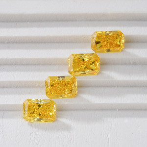 Oogverblindend Stralend Geslepen 2.5*<span class=keywords><strong>3</strong></span>.5Mm-4.5*5Mm Hpht Losse Lab Gegroeide Gele Diamant - Product Image 3
